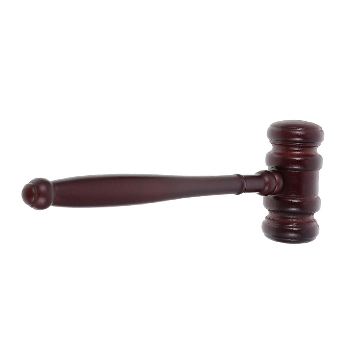NAMOARLY Authentic Judge Hammer Wooden Block Auction Hammer Toy for Boys and Girls Adults Simple Design for Practical Use