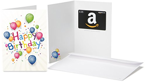 Amazon.co.uk Gift Card - In a Greeting Card - £25 (Birthday Blast)
