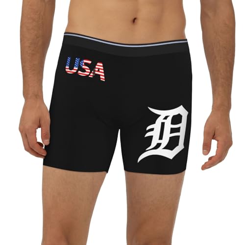 Detroit Men's Boxer Briefs2
