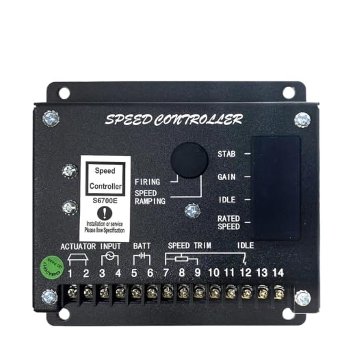 Generador S6700E modulador de velocidad con panel de control para motor de corriente continua 3