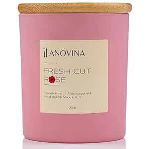 Handpouredinusaanovinafreshcutrosesscentedcandlesoywaxblendinanelegantgiftboxaperfectrosecandlegiftforwomenandagreatvalentinesgift Urban Country Home Decor Hand poured in usa anovina fresh cut roses scented candlesoy wax blend in an elegant gift box a perfect rose candle gift for women and a great valentines gift urban country home decor