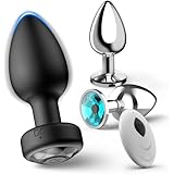 Hisecret アナルプラグ アナルバイブ 4点セット【10種振動モード+遠隔操作】アナル拡張 アナル開発 初心者から上級者まで 男女兼用 防水 USB充電式 滑らか 大人のおもちゃ