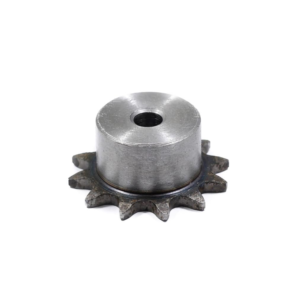 Set di Ingranaggi pignone, Denti dell'ingranaggio 1 Pezzo 45# Pignone di Trasmissione a Catena in Acciaio 10-28 Denti Catena a rulli Ingranaggio Passo 8 mm Ruota dentata Industriale(28 Teeth)