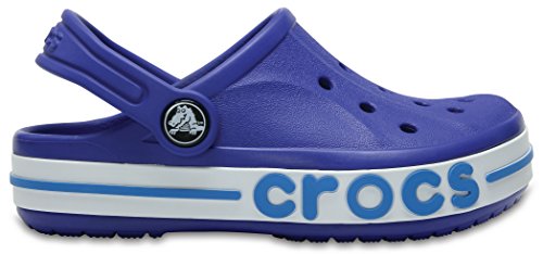 Image of crocs Unisex-Child Bayaband K Cerulean Blue Clogs-10 Kids UK (C10) (205100)