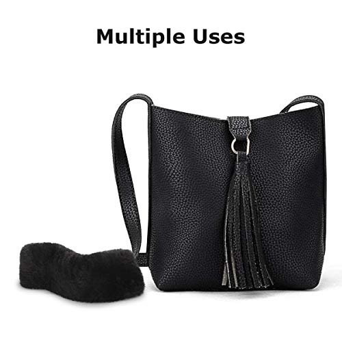 Soft Australian Genuine Sheepskin Wool Auto Seat Belt Cover Seatbelt Shoulder Pad for a More Comfortable Driving, Compatible with All Cars