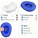 Hapivida Inflatable Bedpan Men, Blue Portable Bedpan for Men Anti Bedsore Toilet for Bedridden Elderly Women Stool Toilets