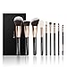 Produktbild DUcare Professionelle Make Up Pinsel 9 Stück Makeup Brushes Premium Synthetische Schminkpinsel Kosmetikpinsel Kabuki Makeup Brushes Foundation Blending Pinsel - Schwarz