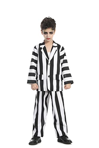 Disfraz Halloween Niño, Disfraz de Cazafantasma Preso Naranja Muñeco Diabolico Chucky Eduardo...
