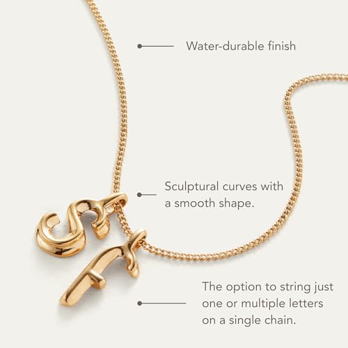 JENNY BIRD Monogram Pendant Necklace4