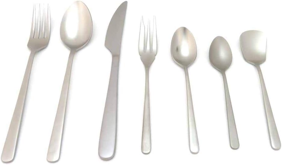 Endo Shoji OSP2603 Cutlery Set, Blast Gray, 7.9 inches (200 mm), Sepia Heritage, Dessert Spoon