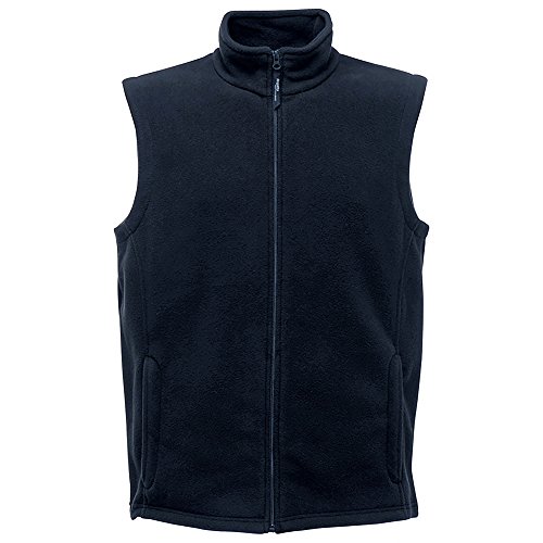 Regatta Micro Fleece Bodywarmer Chaleco para Exteriores, Azul (Azul Marino Oscuro), 3XL para Hombre