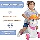 Chicco Schaukelpferd für Kinder, Miss Baby Rodeo, Lernspiel und Interaktiv, Pferdepferd für Mädchen mit Soundeffekten, max. 25 kg, Spiele für Kinder 1-3 Jahre