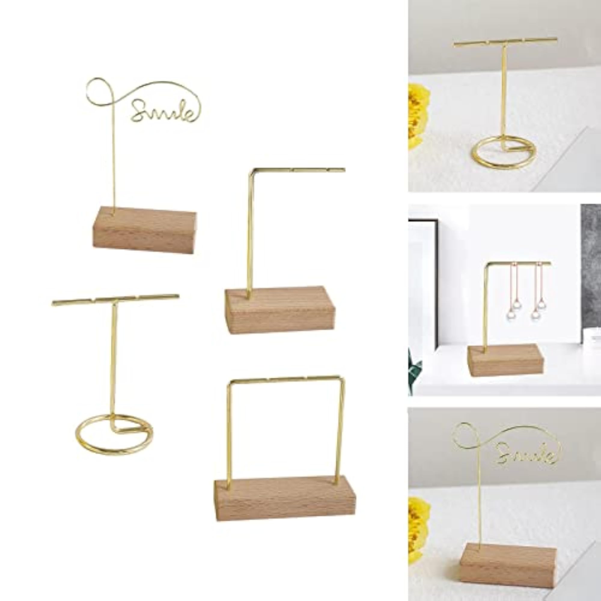 Metal Stud Earring Display Holder Shelf Rack