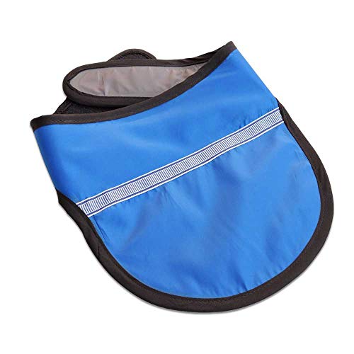 Image of Waldent X Ray Thyroid Shield Collar - 0.35mm Lead Equivalency - BARC Certified Radiation Protection - Lightweight Comfortable Durable Vinyl - Ideal for Dental Medical Radiology Use