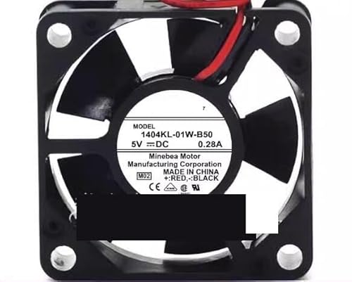 YSJOZWA Ventilador para NMB 1404KL-01W-B59 1404KL-01W-B50 5V 0.28A 35x35x10mm 3510 Ventilador de Puente Norte enrutador Doble Bola(1404KL-01W-B50)