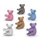 Genuine Fred SOCIAL CLIMBERS Koala Drink Markers, Set of 6