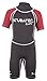Scubatec 3mm Kindershorty Kids Wave, schwarz-rot, 104-110 (XXS)
