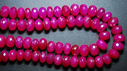 Calcédoine rose mystic facettée de qualité supérieure LKBEADS
