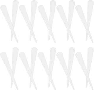 COHEALI 100 Peças Tiras de Teste de Perfume Descartáveis Tiras de Teste de Fragrância Em Branco Portáteis para Tiras de Papel de Teste (Branco)