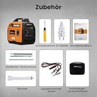 maXpeedingrods Inverter Stromerzeuger 3300W Benzin Stromgenerator Leicht – Ansicht 8