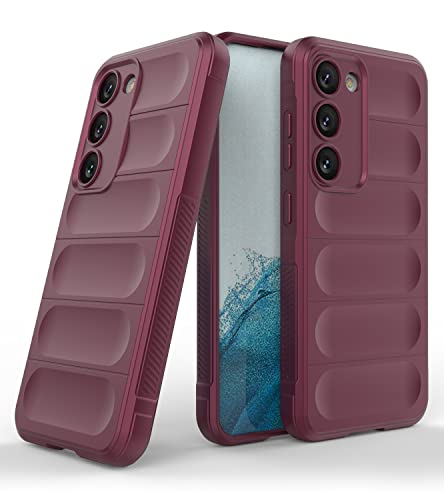 Image of Amazon Brand - Solimo Back Case Cover for Samsung Galaxy S23 5G | Compatible for Samsung Galaxy S23 5G Back Cover | Liquid Silicon Magic Case for Samsung Galaxy S23 5G with Camera Protection | Plum