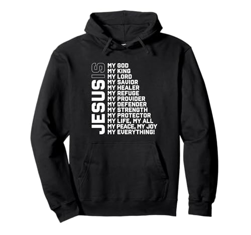 God Believer Gift Jesus Christian Lord Jesus Definition Pullover Hoodie