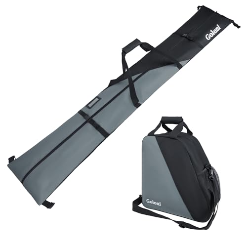 Goloni Ski Bag and Boot Bag Combo,Ski Bags for Air