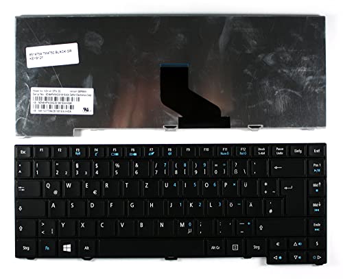Clavier ordinateur portable Acer TravelMate 4750 pour réparer vos touches bloquées noir allemand