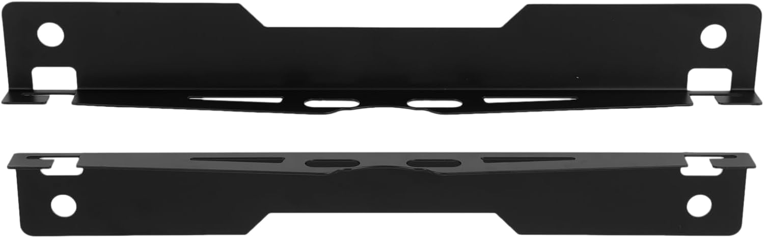 Alignment Plates Heavy Duty Stainless Steel Tool Kit for Easy Wall Mounted Storage, 2PCS Wheel Alignment Tool for Car Enthusiasts (Black)