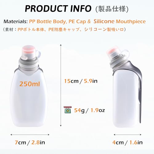 Image of TRIWONDER Running Vest Hydration Pack Backpack for Men & Women, Lightweight Trail Marathon Run Race Vest for Cycling Jogging