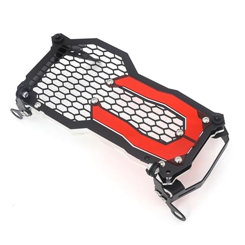 Protecteur phare moto BMW R1200GS ADV 2014-2021 avec calandre en maille noire modèle D