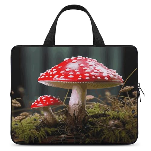 Sac ordinateur portable fin rouge et blanc : housse de transport voyage et travail