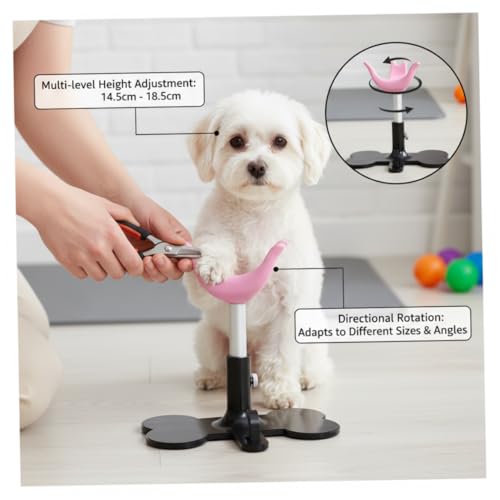 Support de toilettage pour chiens réglable pour stopper le stress des soins