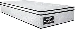Colchão Solteiro Gazin Maximus Molas Ensacadas 88x188x24cm - Suporta até 120Kg por Pessoa