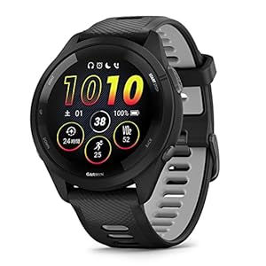 GARMIN（ガーミン）GPSランニングウォッチ Forerunner 265 Music Black 【日本正規品】" 