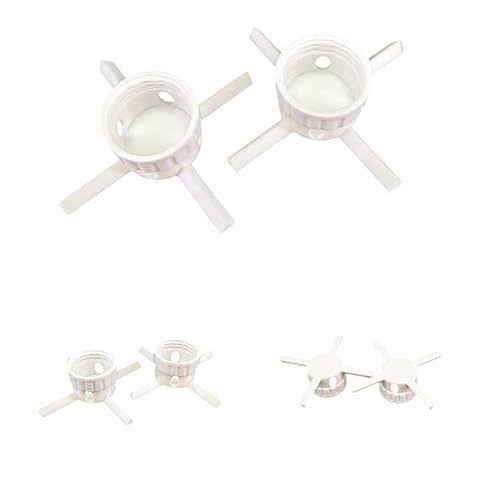 Set of Self-Watering Micro Green soda Adapter/Soda pop Bottle Adapter/self-Watering Micro Green System(White, Set of 3 caps)
