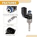 PARSLUCK 1 Pc No.03H906036 Fuel Injector for AUDI Q7 3.6L V6 2007-2010 for PORSCHE CAYENNE 3.6L V6 2008-2018 Car Engine Flow Match Fuel Nozzle