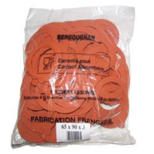 TRELLEBORG INDUSTRIE BE300 Pack of 100 Preserving Sealing Rings 65 x 90 x 3 cm