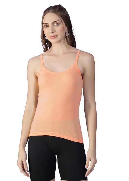 Women's Spaghetti Strap Camisole Top, Cotton Camisole Slip,Under Dress Spaghetti Top-picture-44