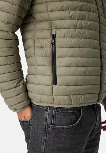 camel active Herren 430780-6e52 Jacke, Khaki, 58 EU – Ansicht 3
