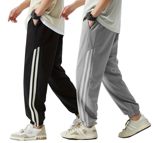 Image of Lymio Track Pant for Men || Stylish Look Disign Track Pant || Side Stripe Look Style Pant (Packs Also Available) (TP-32-33)