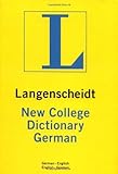 Langenscheidt New College German Dictionary: German-English - English German Thumb-indexed