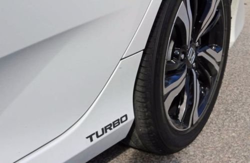 Car Sticker 2x BLACK Turbo for 16 2016 + Honda Civic Car Decal Vinyl Sticker Canada