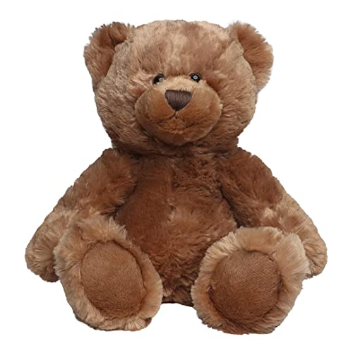 Minifeet Bär Kerstin braun - Teddy Kuscheltier Plüschtier Stofftier Spielzeug - kuschelig weich - Geschenk für Baby Kinder Freunde Schulstart Einschulung | Höhe: 30 cm