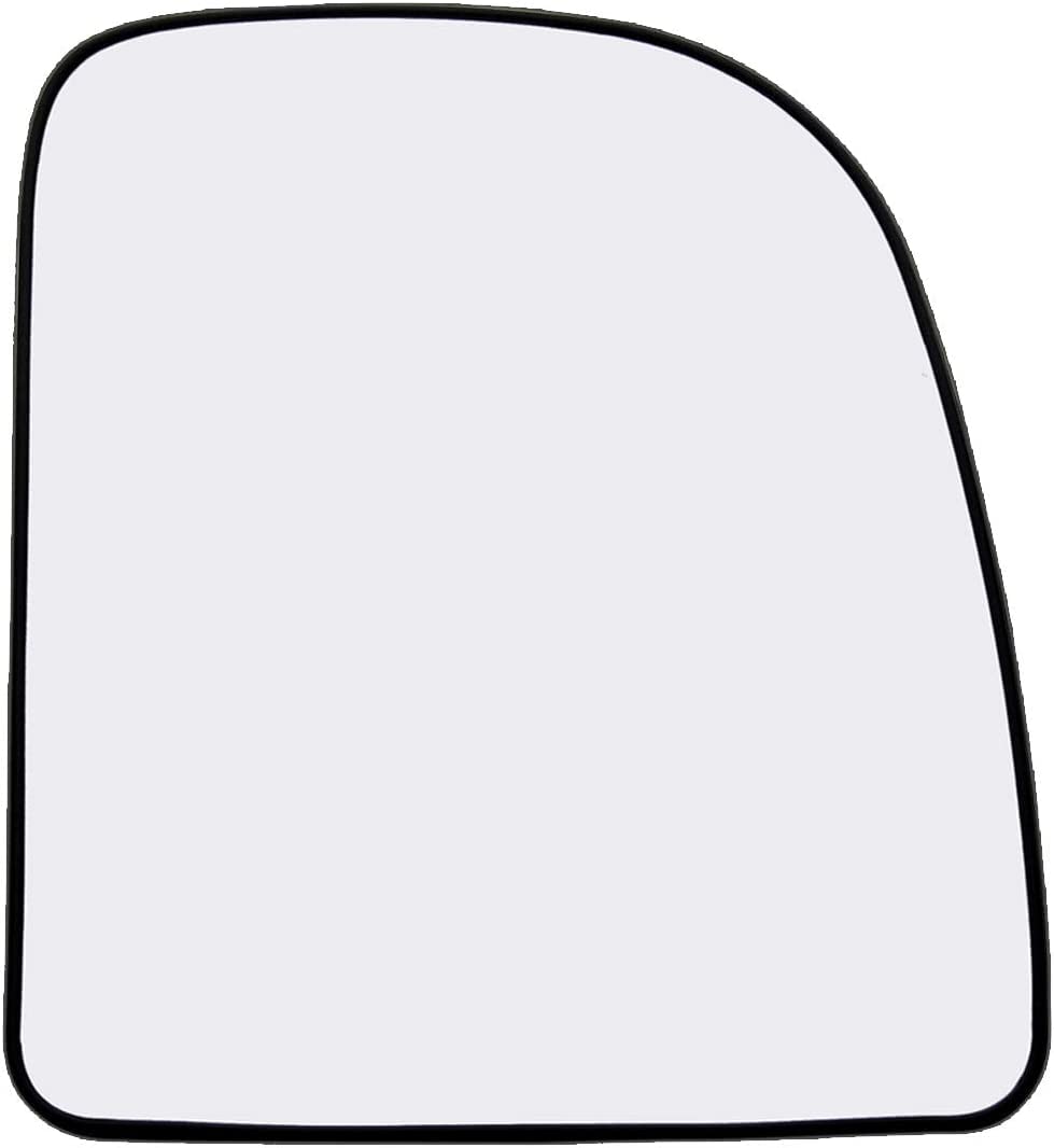 SKARUMMER Passenger Right Side Heated Mirror Glass Replacement for 2002-2014 Ford E150 E250 E350 E450, 2000-2005 Ford Excursion, 1999-2007 Ford F-250 F-350 F-450 F-550 Side View Heated Convex Mirror