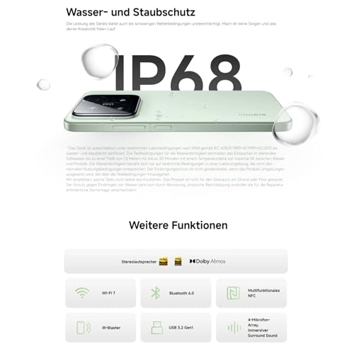 Xiaomi 15 Smartphone 12GB 512GB Schwarz