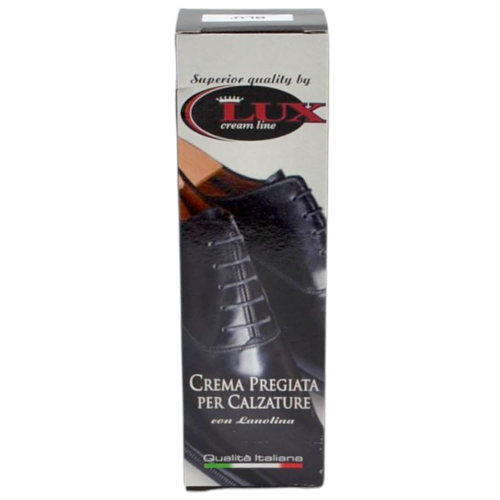 Crema Lucidante Per Scarpe In Vera Pelle Con Lanolina – Ripara Colore E Pieghe, Dona Lucentezza E Nutrizione, Made In Italy