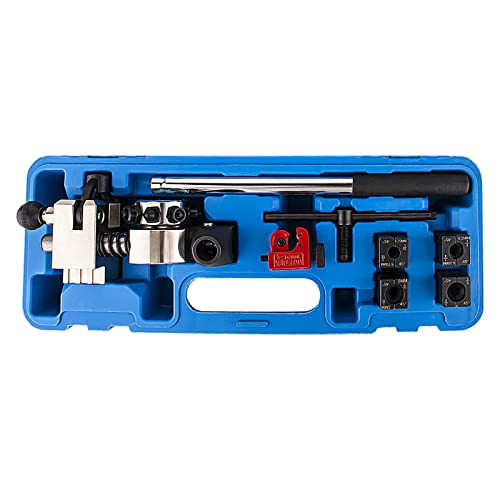 betury Professional Flaring Tool Bremsleitungsbördelwerkzeug, 45 Grad Einzel-, Doppel-, und Blasenbördelung für Weichmetall von Stahl- und Kupferleitungen