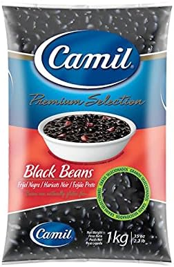 Brazilian Black Beans / Black Beans / Haricots noirs brésiliens / Feijão Preto / Feijao Preto Brasileiro - Camil 1kg