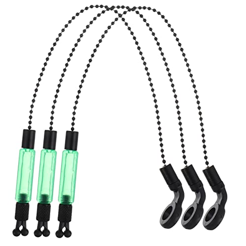 VICASKY Fishing Game Accessories 3pcs Fishing Alarm Iron Material Fish Bite Indicators Line Gear Alert Indicator
